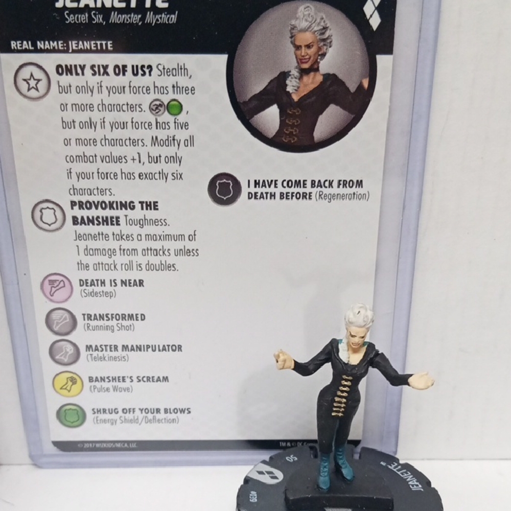 Heroclix Jeanette Figure